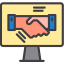 Handshake icon 64x64