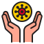 Coronavirus icon 64x64