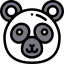 Panda bear 图标 64x64