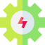 Electric gear アイコン 64x64