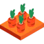 Carrots icon 64x64