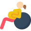 Yoga ball icon 64x64