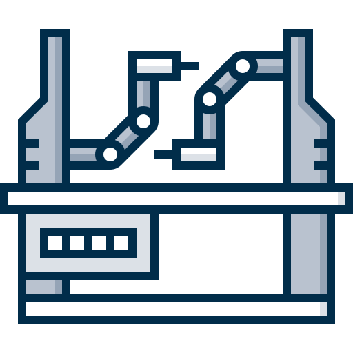 Robotic arm icon