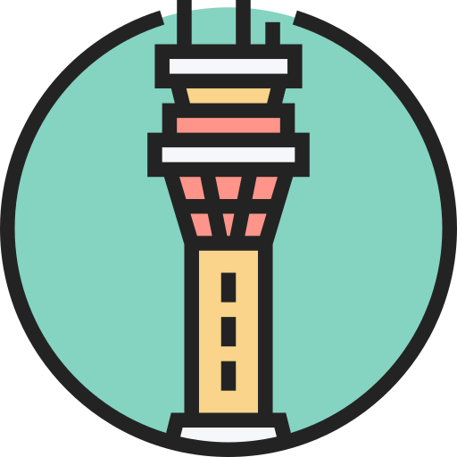 Control tower icon