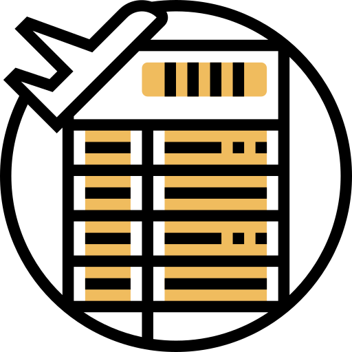 Flight information icon