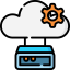 Cloud computing アイコン 64x64