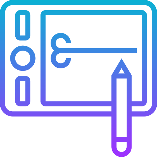 Graphic tablet icon