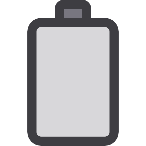 Empty battery icon