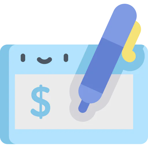 Cheque icon