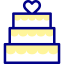 Свадебный пирог иконка 64x64
