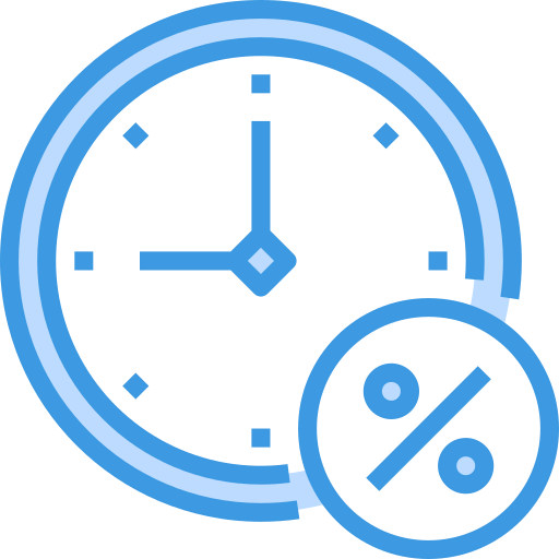 Wall clock icon