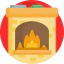 Fireplace アイコン 64x64