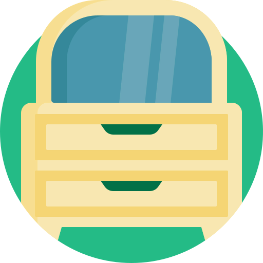 Dressing table icon