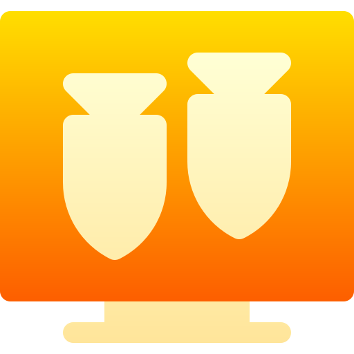 Cyber attack icon