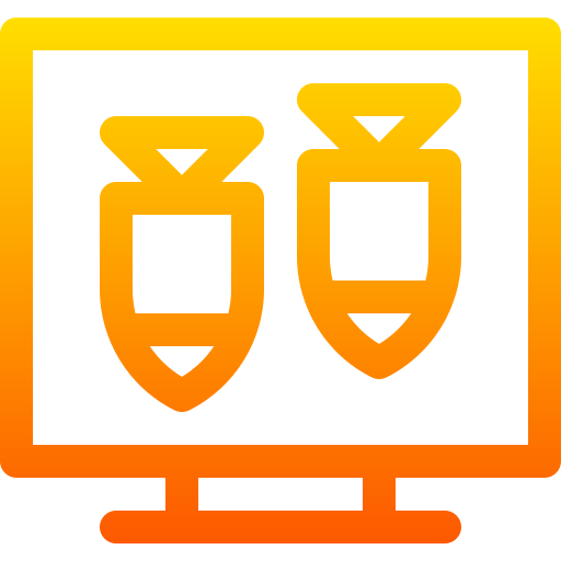 Cyber attack Symbol