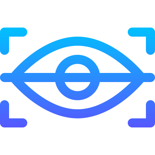 Eye scan biểu tượng