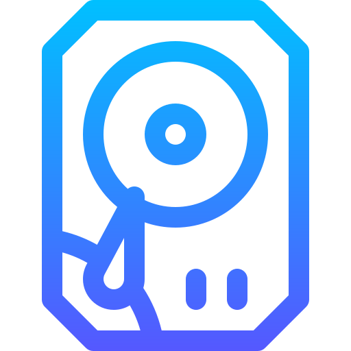 Hard disk icon