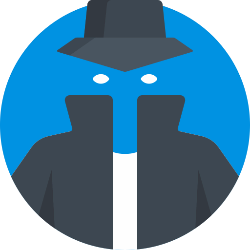 Invisible man icon