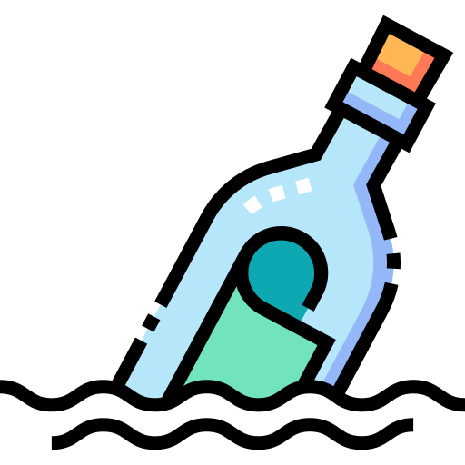 Message in a bottle 图标