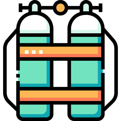 Oxygen tanks icon