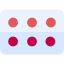 Contraceptive pills icon 64x64