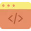 Web programming アイコン 64x64