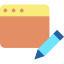 Web design icon 64x64