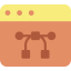 Web design icon 64x64