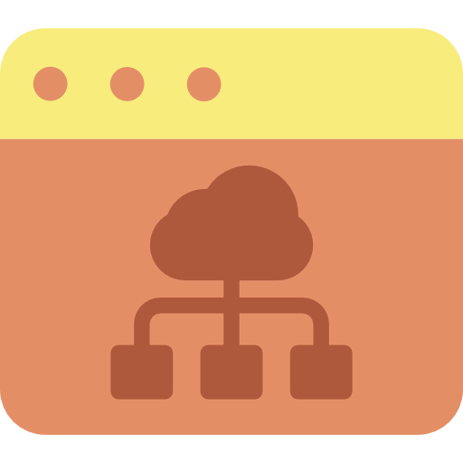 Cloud computing アイコン