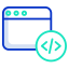 Web programming icon 64x64