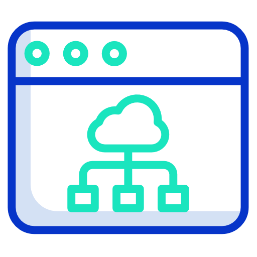 Cloud computing ícono