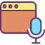 Podcast ícone 64x64