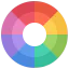 Color circle icon 64x64
