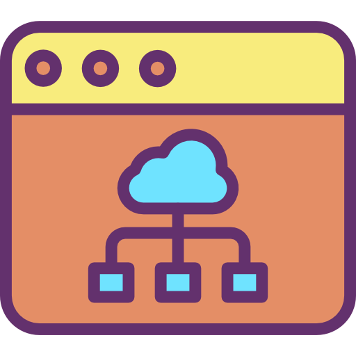 Cloud computing アイコン