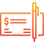Cheque icon 64x64