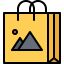 Shopping bag icon 64x64