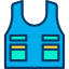 Bulletproof vest icon 64x64