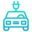 Electric car icon 64x64