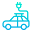Electric car icon 64x64