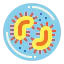 Bacteria icon 64x64