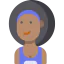 Afro hair icon 64x64