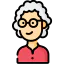 Old woman icon 64x64