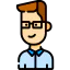 Nerd icon 64x64