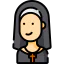 Nun icon 64x64