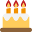 Birthday cake icon 64x64