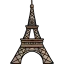 Eiffel tower 图标 64x64