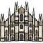 Milan cathedral ícone 64x64