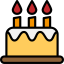 Birthday cake 图标 64x64