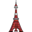 Токийская башня иконка 64x64