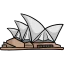 Sydney opera house biểu tượng 64x64